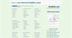 Desktop Screenshot of inzerce.hradiste.net